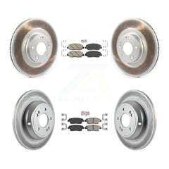 Transit Auto KGA-105208 Disc Brake Kit for 2012 Hyundai Genesis - Front and Rear