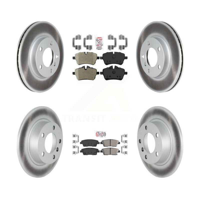 Transit Auto KGA-105209 Disc Brake Kit for 2013-2016 Mini Cooper Paceman, Mini Cooper Countryman - Front and Rear