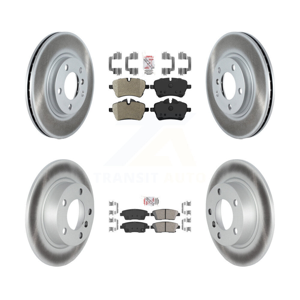 Transit Auto KGA-105210 Disc Brake Kit for 2013-2016 Mini Cooper Paceman, Mini Cooper Countryman - Front and Rear