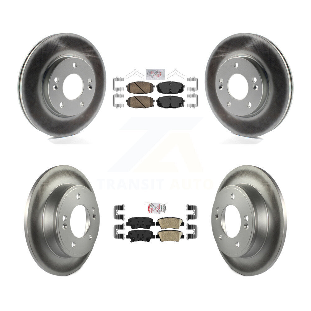 Transit Auto KGA-105218 Disc Brake Kit for 2014-2016 Kia Soul - Front and Rear