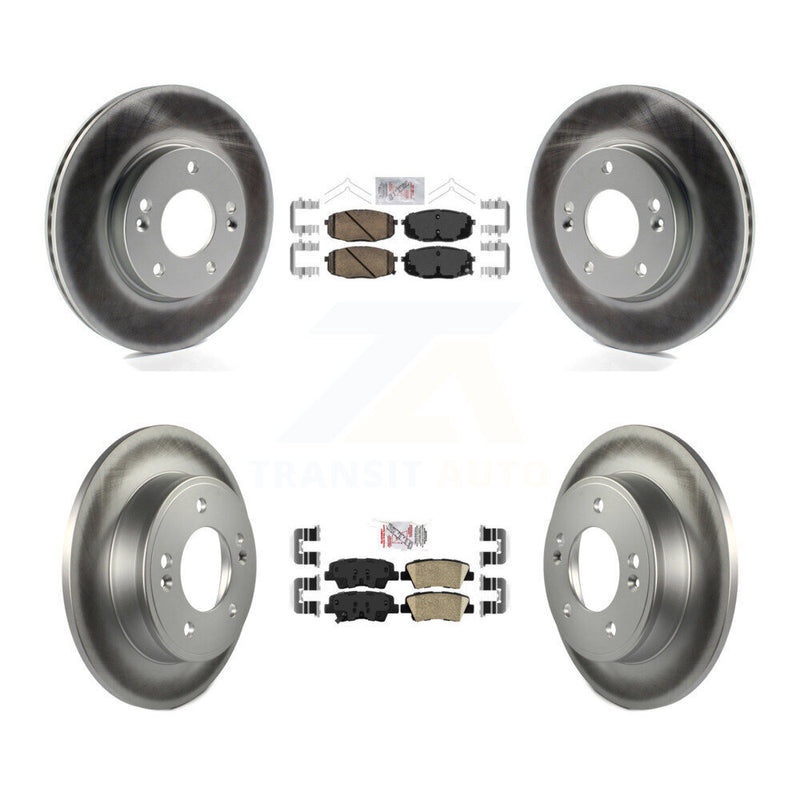 Transit Auto KGA-105218 Disc Brake Kit for 2014-2016 Kia Soul - Front and Rear