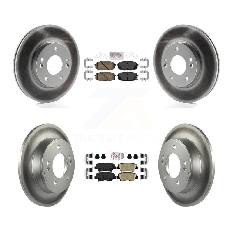 Transit Auto KGA-105219 Disc Brake Kit for 2014-2016 Kia Soul - Front and Rear