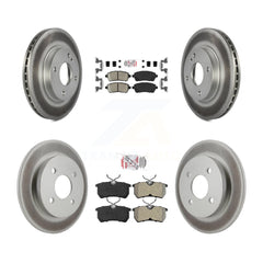 Transit Auto KGA-105227 Disc Brake Kit for 2014-2019 Ford Fiesta - Front and Rear