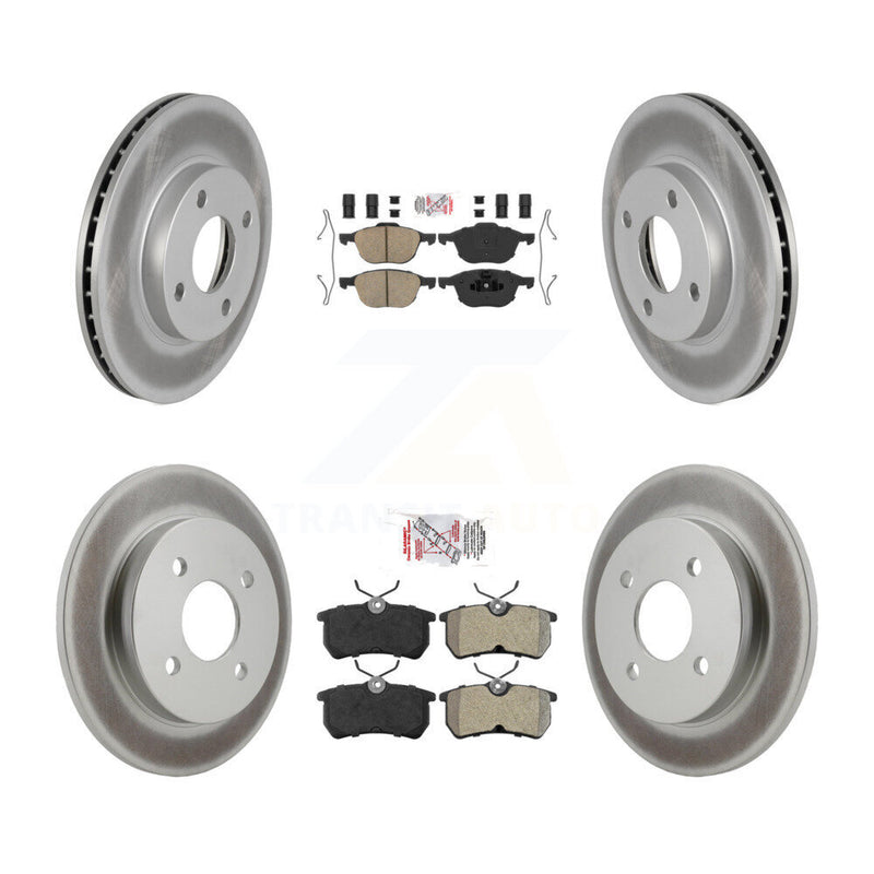 Transit Auto KGA-105228 Disc Brake Kit for 2004 Ford Focus - Front and Rear