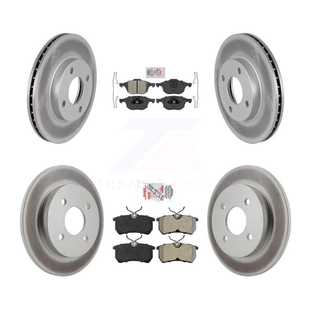 Transit Auto KGA-105230 Disc Brake Kit for 2004 Ford Focus - Front and Rear