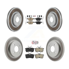Transit Auto KGA-105231 Disc Brake Kit for 2005-2007 Ford Focus - Front and Rear