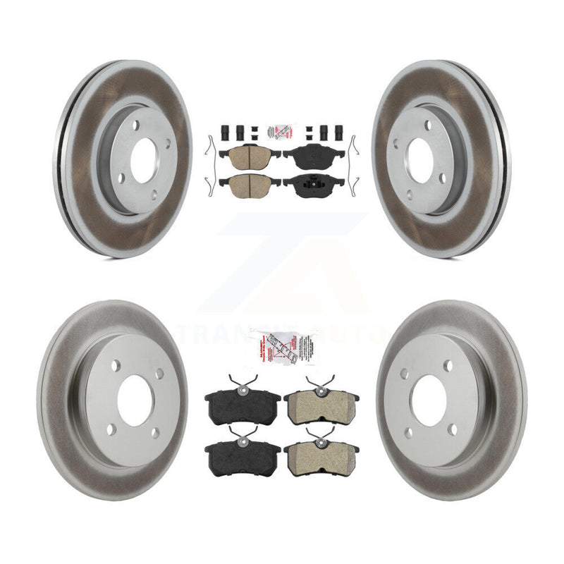Transit Auto KGA-105231 Disc Brake Kit for 2005-2007 Ford Focus - Front and Rear