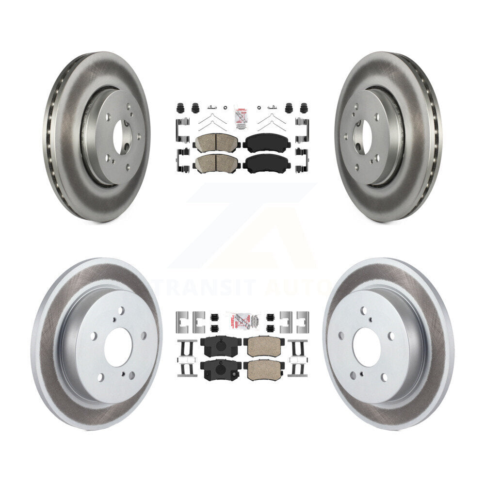 Transit Auto KGA-105236 Disc Brake Kit for 2010-2013 Suzuki Kizashi - Front and Rear