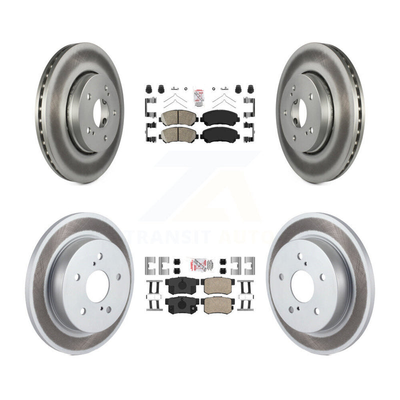 Transit Auto KGA-105236 Disc Brake Kit for 2010-2013 Suzuki Kizashi - Front and Rear