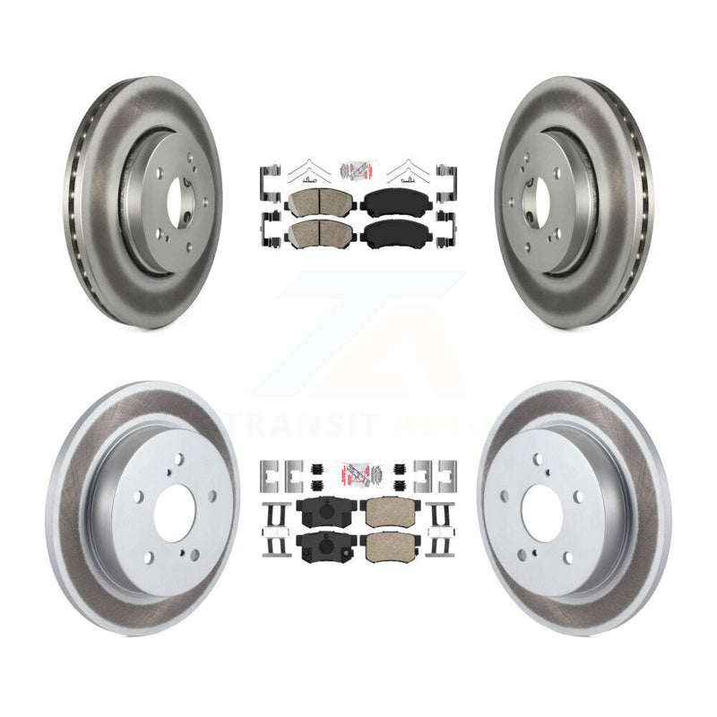 Transit Auto KGA-105237 Disc Brake Kit for 2010-2013 Suzuki Kizashi - Front and Rear