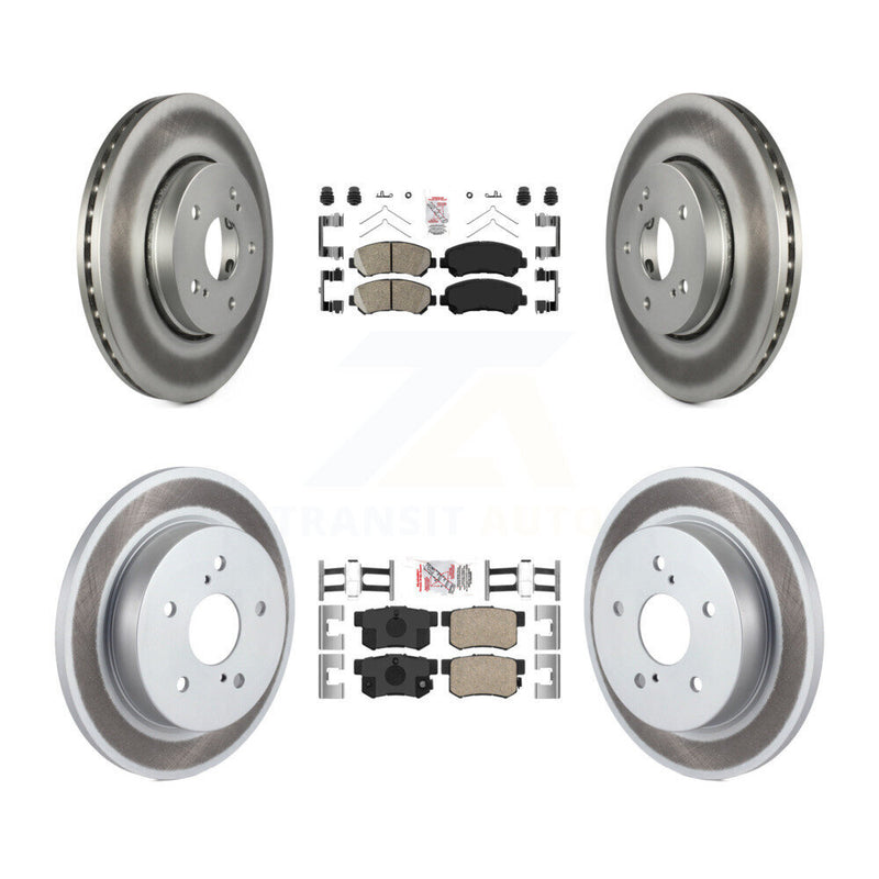 Transit Auto KGA-105238 Disc Brake Kit for 2010-2013 Suzuki Kizashi - Front and Rear