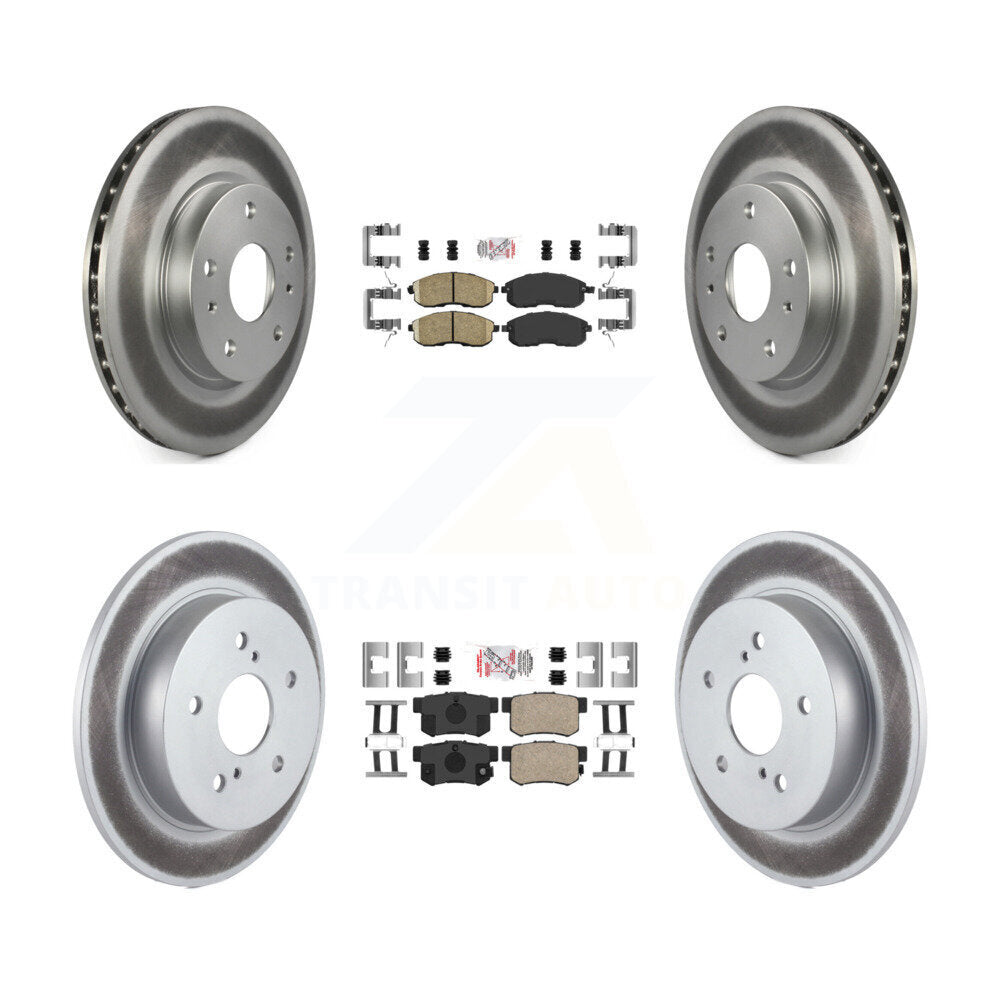Transit Auto KGA-105240 Disc Brake Kit for 2007-2013 Suzuki SX4 Crossover, Suzuki SX4 - Front and Rear