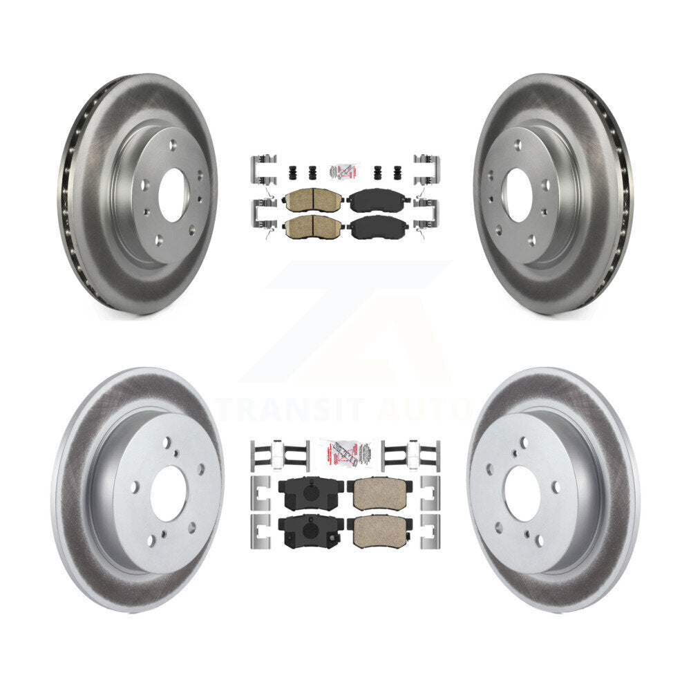 Transit Auto KGA-105241 Disc Brake Kit for 2007-2013 Suzuki SX4 Crossover, Suzuki SX4 - Front and Rear