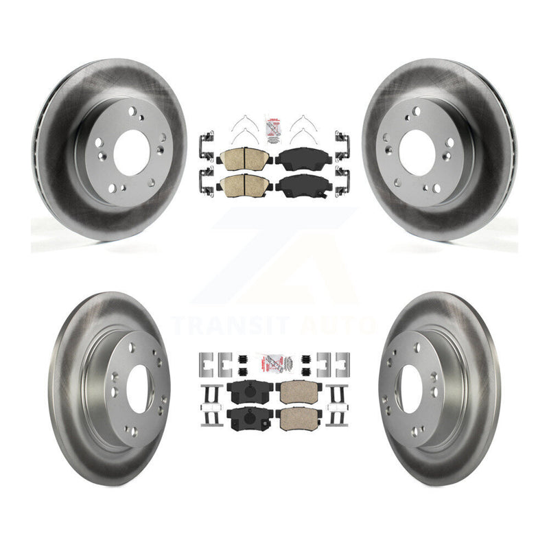 Transit Auto KGA-105242 Disc Brake Kit for 2013-2015 Acura ILX - Front and Rear