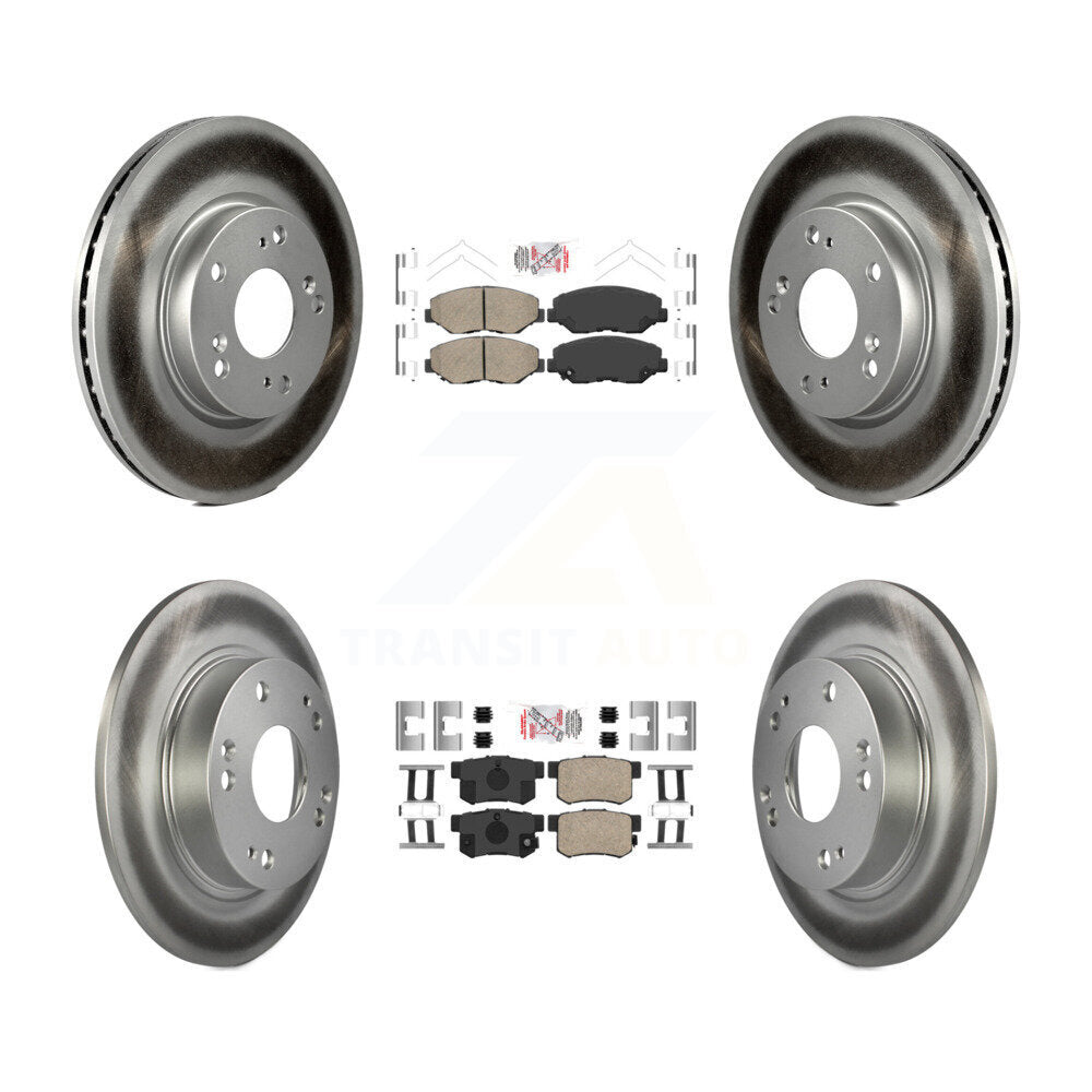 Transit Auto KGA-105243 Disc Brake Kit for 2013 Acura ILX - Front and Rear