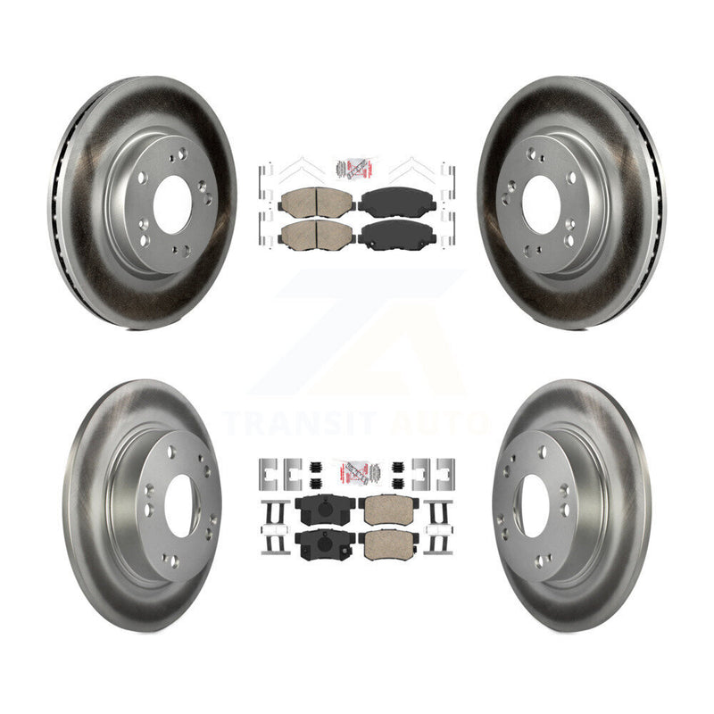 Transit Auto KGA-105243 Disc Brake Kit for 2013 Acura ILX - Front and Rear