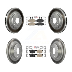 Transit Auto KGA-105245 Disc Brake Kit for 2013 Acura ILX - Front and Rear