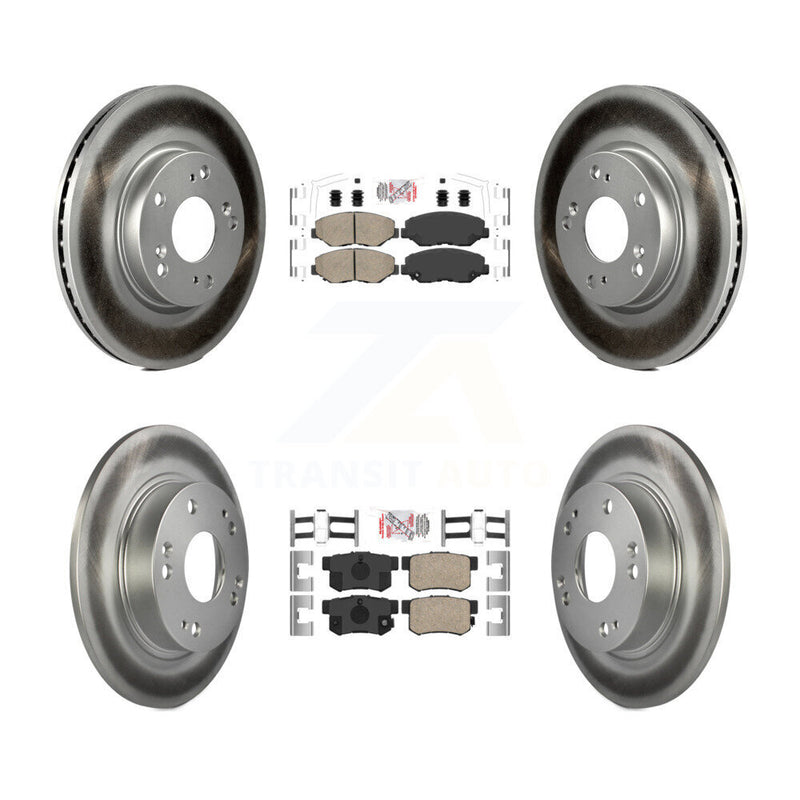 Transit Auto KGA-105245 Disc Brake Kit for 2013 Acura ILX - Front and Rear