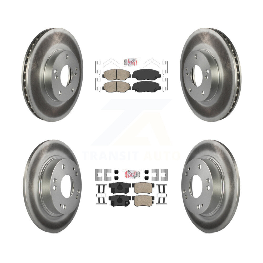 Transit Auto KGA-105246 Disc Brake Kit for 2014-2015 Acura ILX - Front and Rear