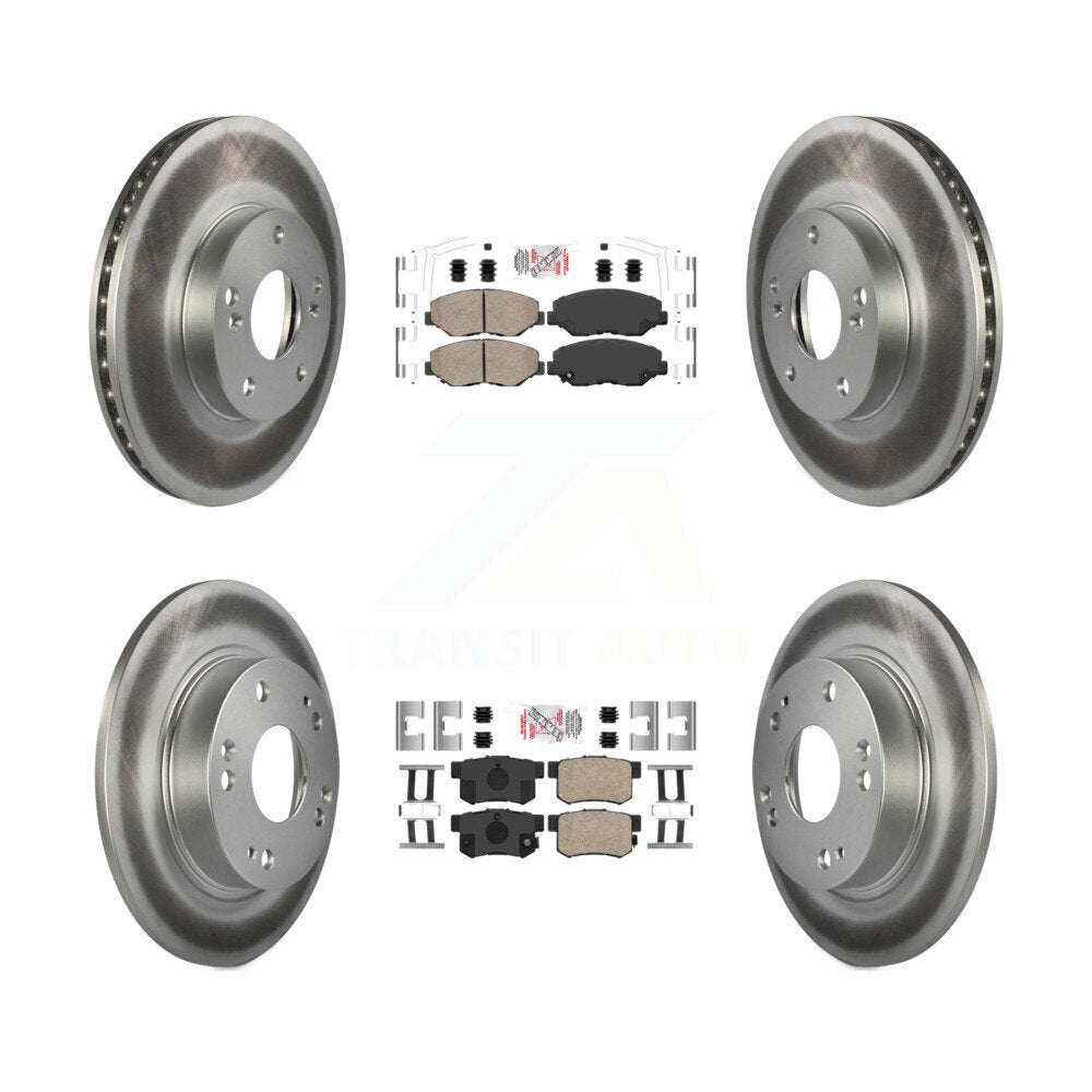 Transit Auto KGA-105247 Disc Brake Kit for 2014-2015 Acura ILX - Front and Rear