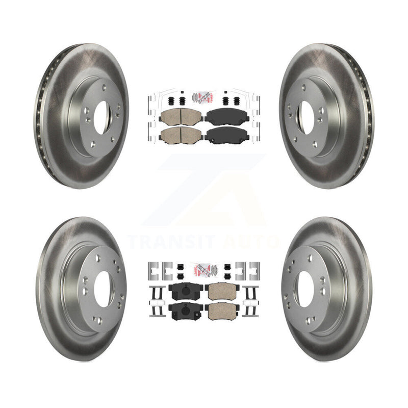 Transit Auto KGA-105247 Disc Brake Kit for 2014-2015 Acura ILX - Front and Rear