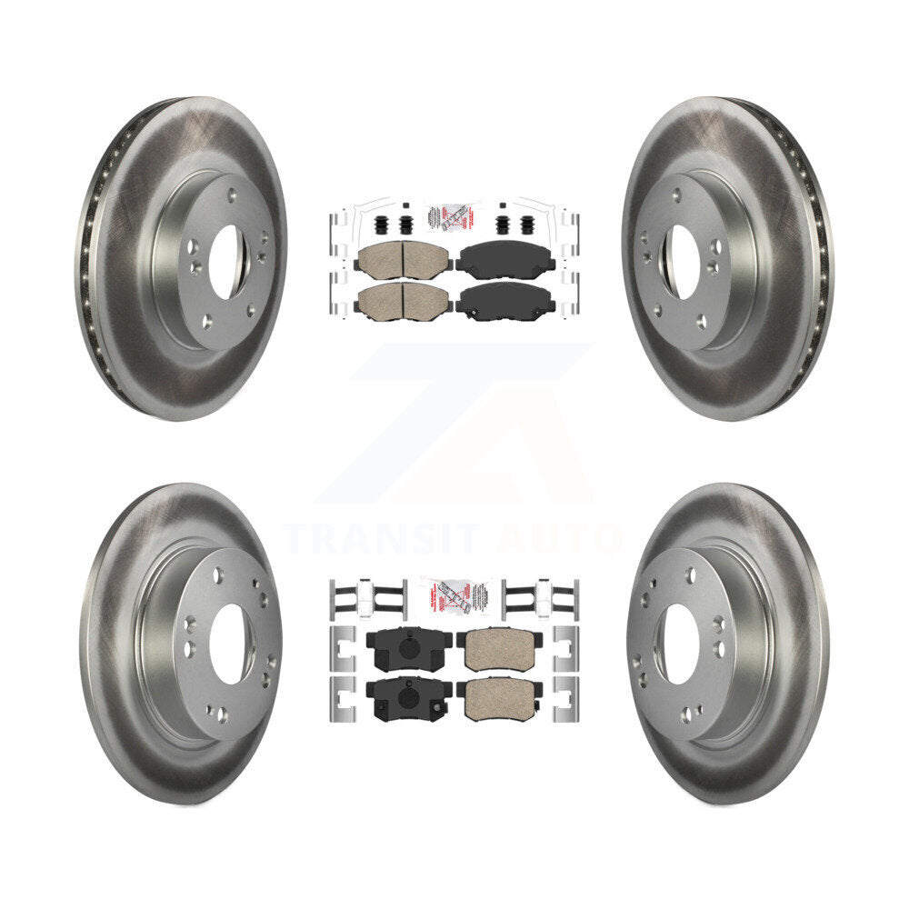 Transit Auto KGA-105248 Disc Brake Kit for 2014-2015 Acura ILX - Front and Rear