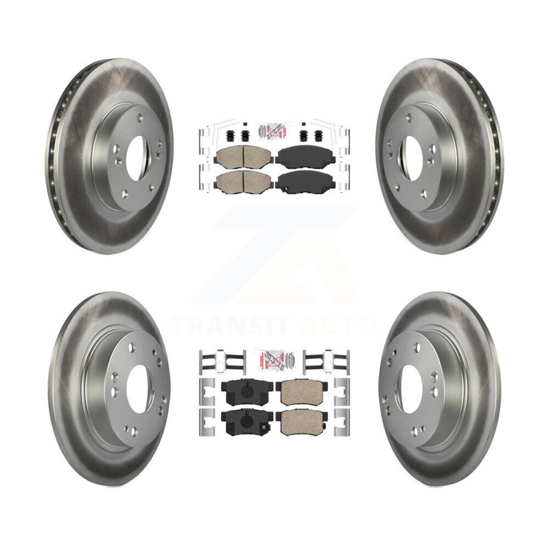 Transit Auto KGA-105248 Disc Brake Kit for 2014-2015 Acura ILX - Front and Rear