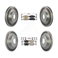 Transit Auto KGA-105249 Disc Brake Kit for 2014-2015 Honda Civic - Front and Rear