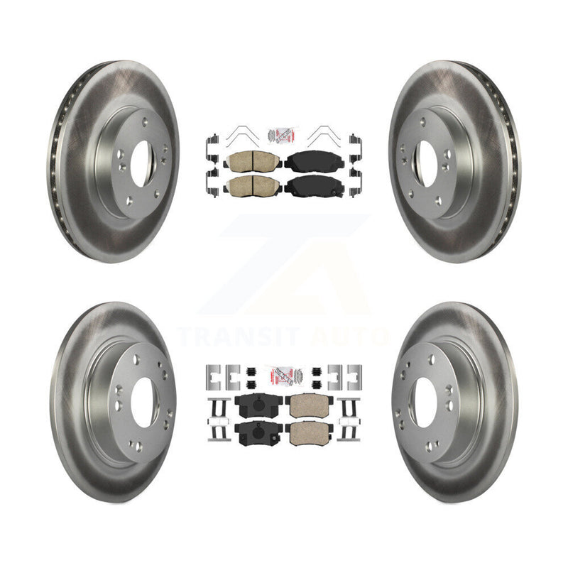 Transit Auto KGA-105249 Disc Brake Kit for 2014-2015 Honda Civic - Front and Rear