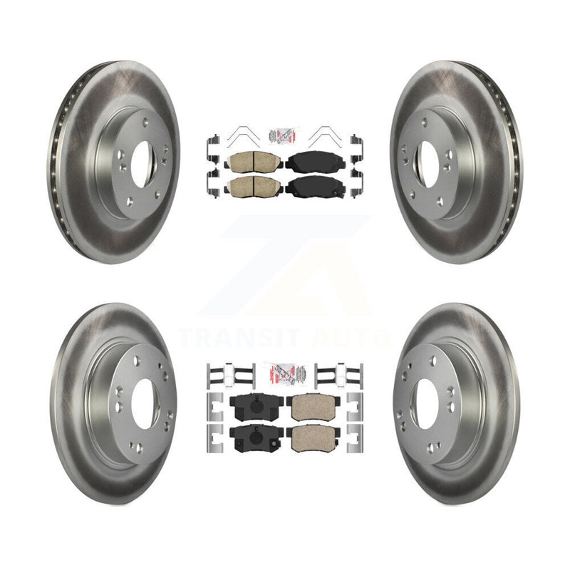 Transit Auto KGA-105251 Disc Brake Kit for 2014-2015 Honda Civic - Front and Rear