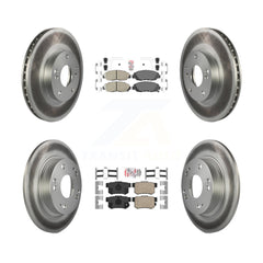 Transit Auto KGA-105252 Disc Brake Kit for 2014-2015 Honda Civic - Front and Rear