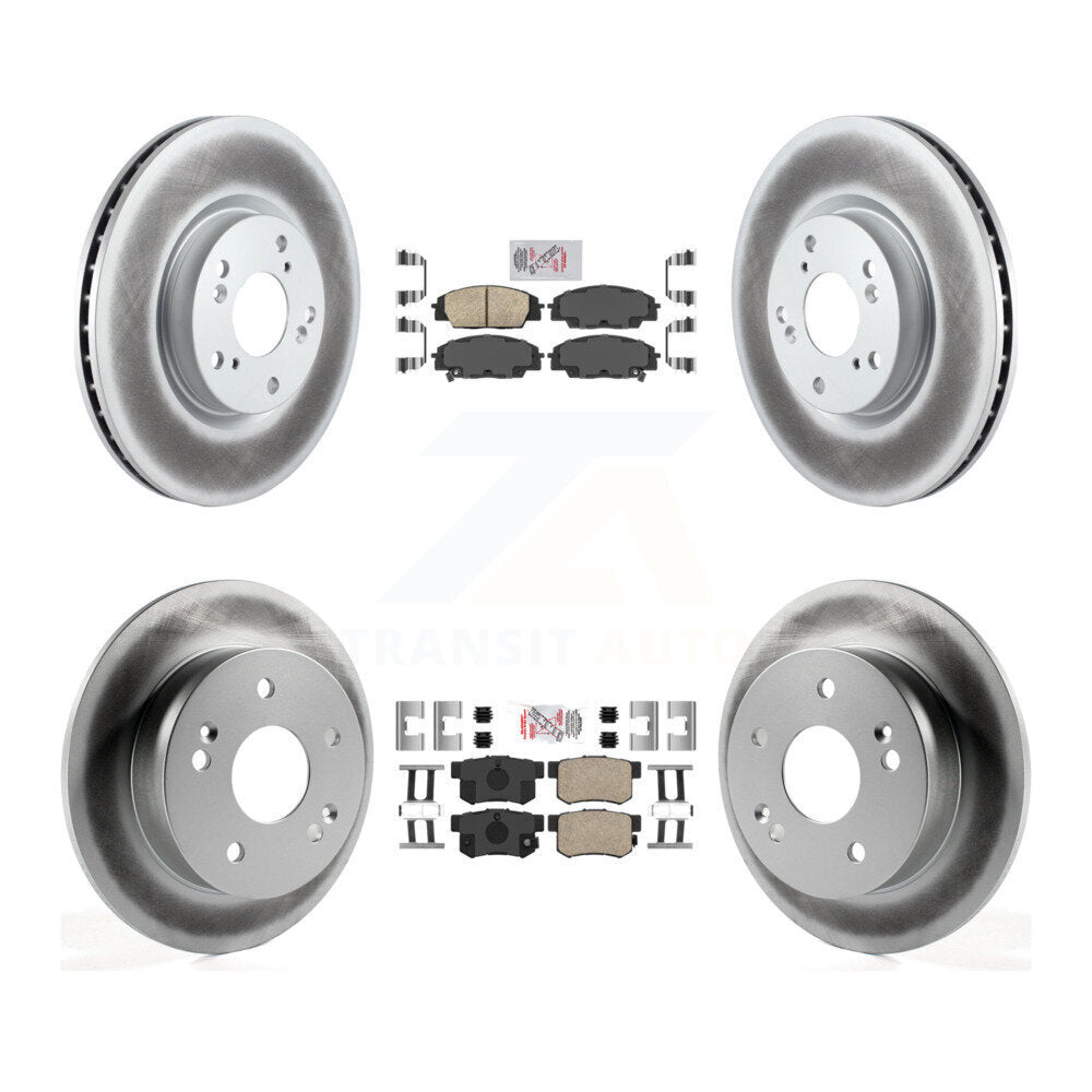 Transit Auto KGA-105254 Disc Brake Kit for 2002-2006 Acura RSX - Front and Rear