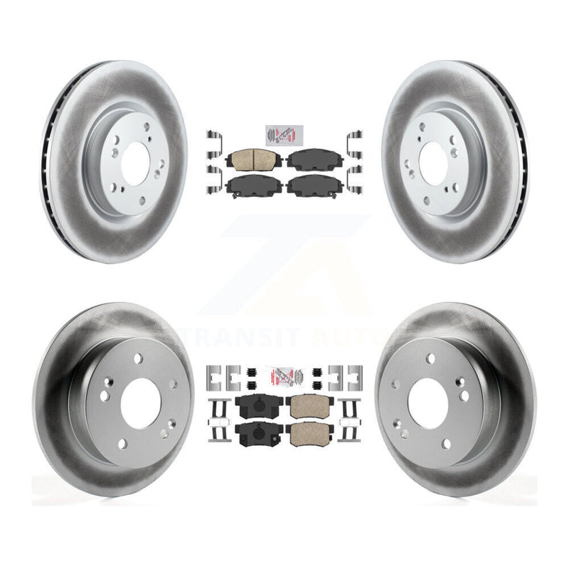 Transit Auto KGA-105254 Disc Brake Kit for 2002-2006 Acura RSX - Front and Rear