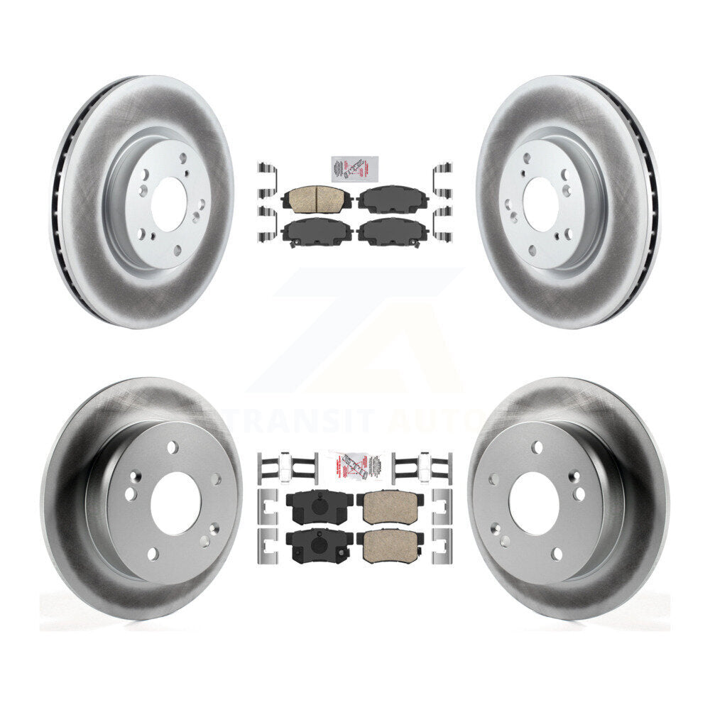 Transit Auto KGA-105255 Disc Brake Kit for 2002-2006 Acura RSX - Front and Rear