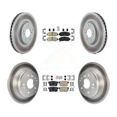 Transit Auto KGA-105256 Disc Brake Kit for 2004-2005 Acura TL - Front and Rear