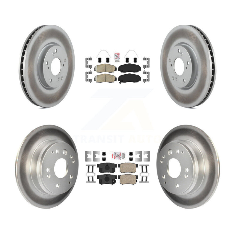 Transit Auto KGA-105256 Disc Brake Kit for 2004-2005 Acura TL - Front and Rear