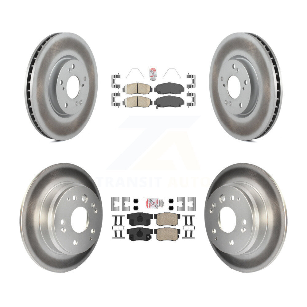 Transit Auto KGA-105257 Disc Brake Kit for 2004-2005 Acura TL - Front and Rear