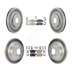 Transit Auto KGA-105257 Disc Brake Kit for 2004-2005 Acura TL - Front and Rear