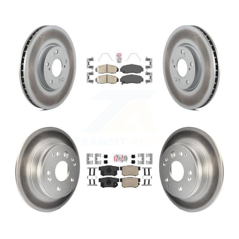 Transit Auto KGA-105257 Disc Brake Kit for 2004-2005 Acura TL - Front and Rear