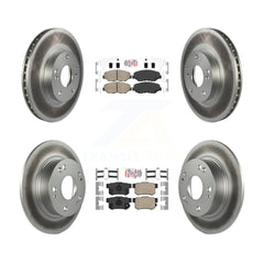 Transit Auto KGA-105259 Disc Brake Kit for 2003-2007 Honda Accord - Front and Rear