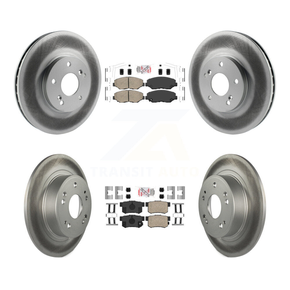 Transit Auto KGA-105260 Disc Brake Kit for 2005 Honda Accord - Front and Rear