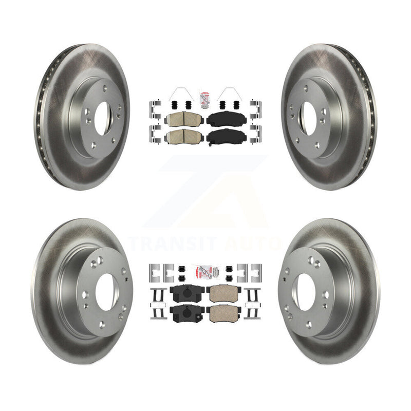 Transit Auto KGA-105261 Disc Brake Kit for 2005 Honda Accord - Front and Rear