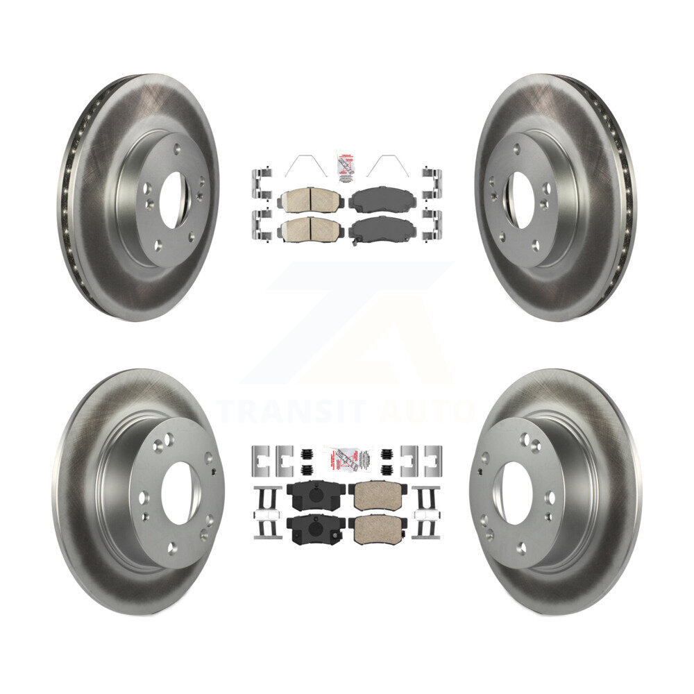 Transit Auto KGA-105262 Disc Brake Kit for 2005 Honda Accord - Front and Rear