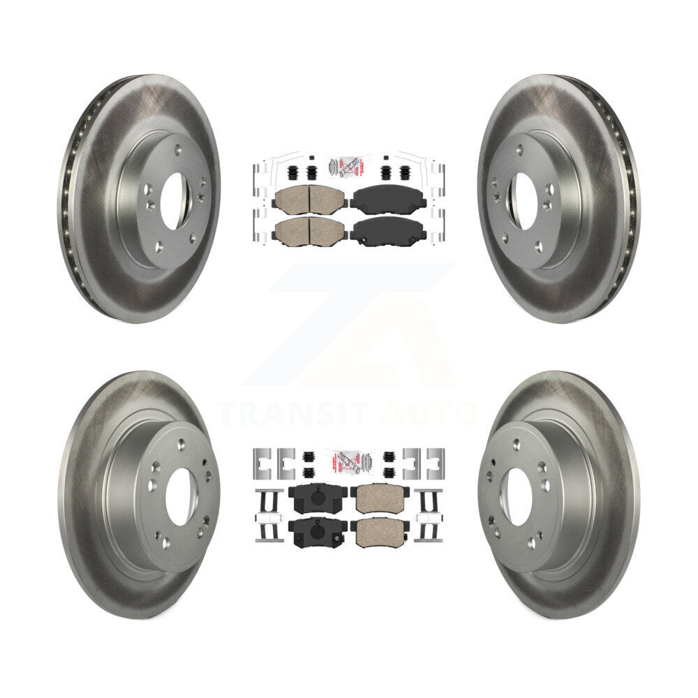 Transit Auto KGA-105263 Disc Brake Kit for 2005 Honda Accord - Front and Rear