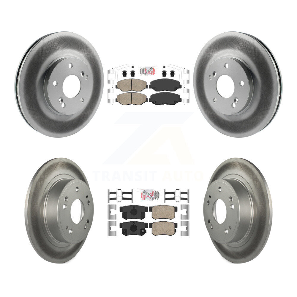 Transit Auto KGA-105264 Disc Brake Kit for 2005 Honda Accord - Front and Rear