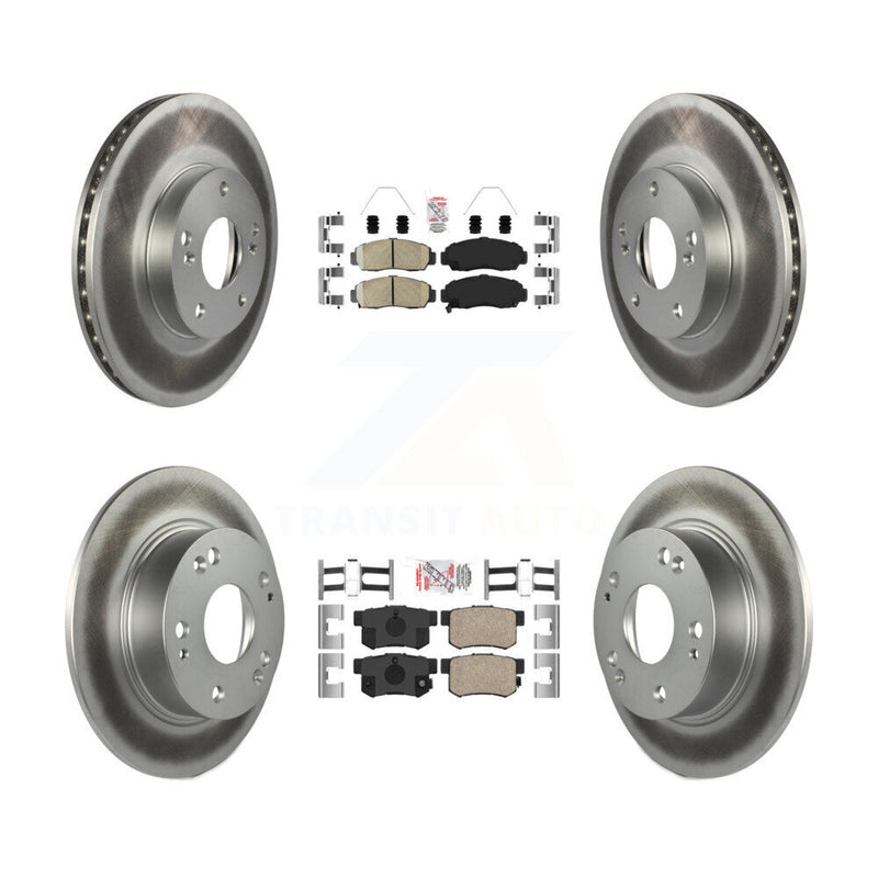 Transit Auto KGA-105265 Disc Brake Kit for 2005 Honda Accord - Front and Rear