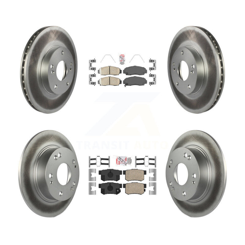 Transit Auto KGA-105266 Disc Brake Kit for 2005 Honda Accord - Front and Rear