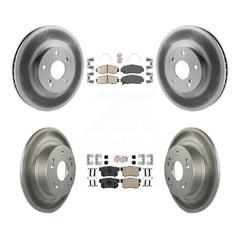 Transit Auto KGA-105269 Disc Brake Kit for 2006-2007 Honda Accord - Front and Rear
