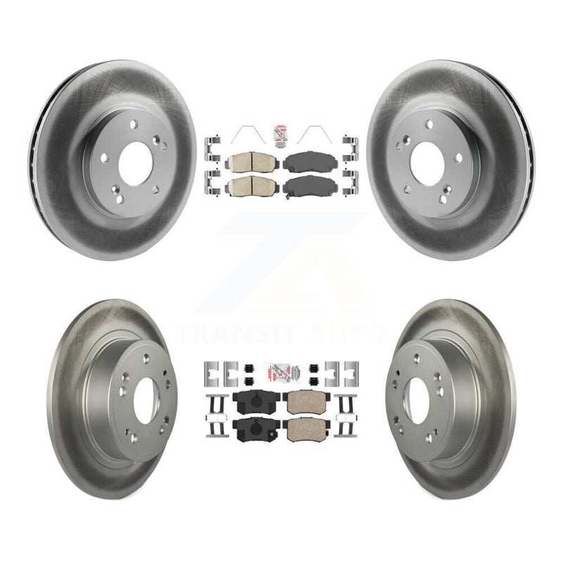 Transit Auto KGA-105269 Disc Brake Kit for 2006-2007 Honda Accord - Front and Rear