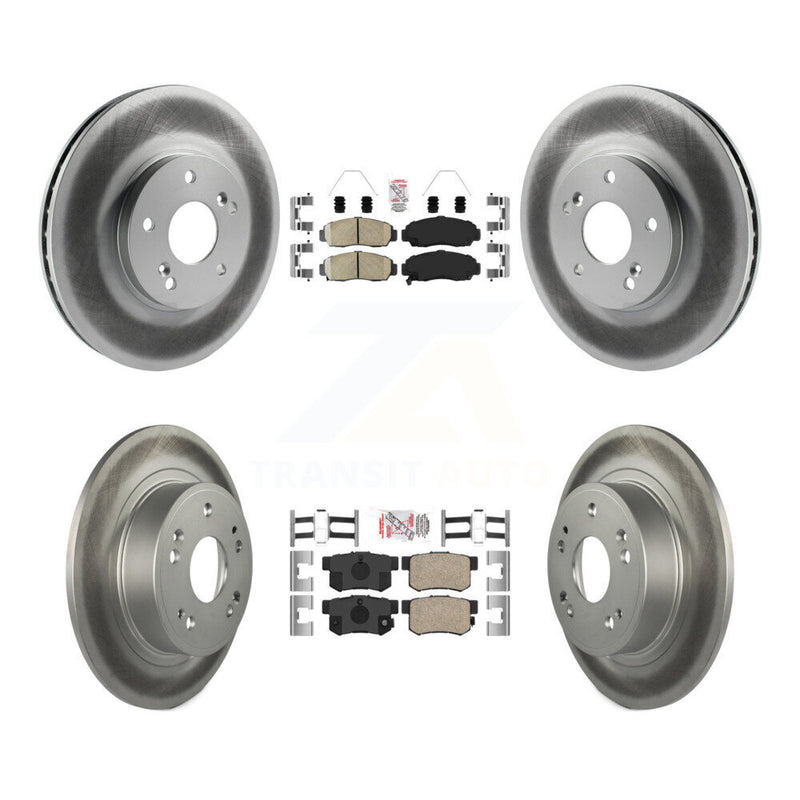 Transit Auto KGA-105272 Disc Brake Kit for 2006-2007 Honda Accord - Front and Rear